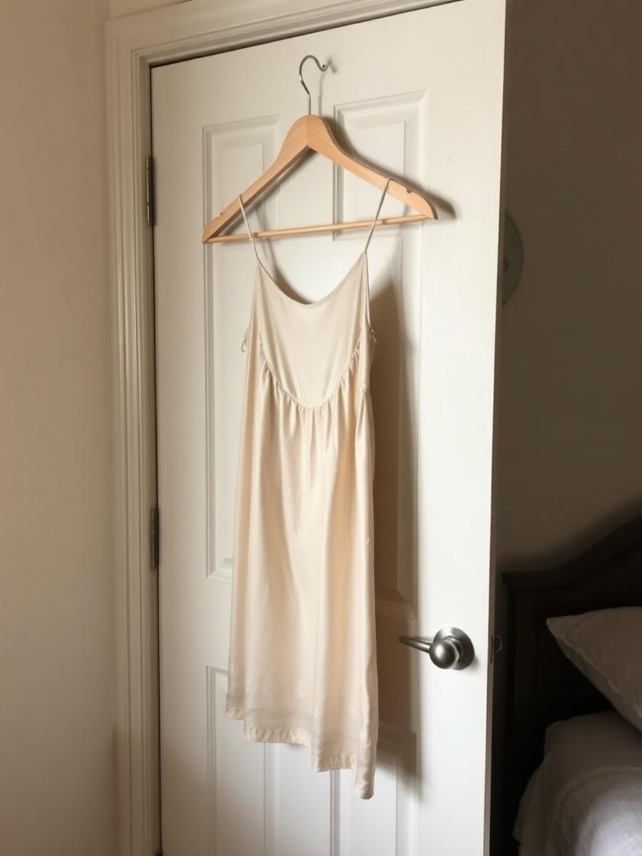 Silk slip dress — Gymshark, size S, listed in St. Lawrence