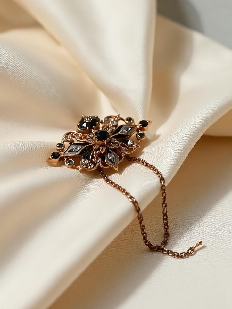 Pearl drop earrings — Gold plate, Mid-century